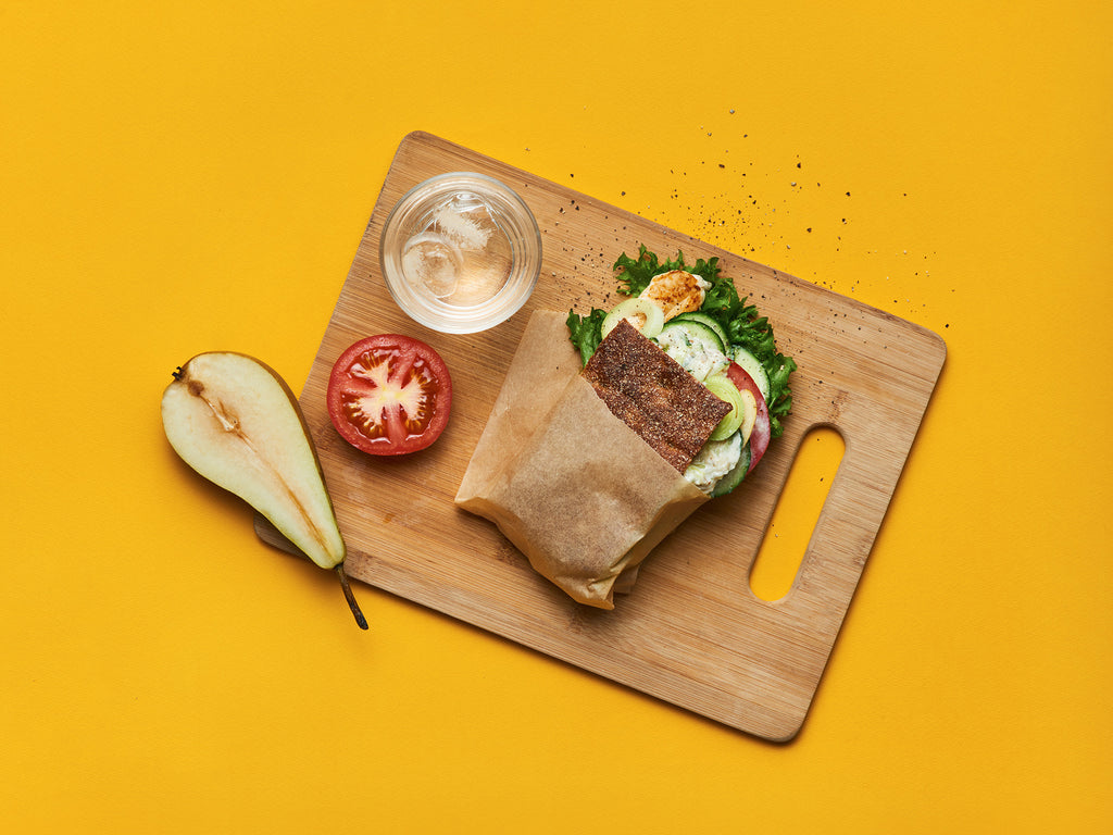 Rukiinen kana club sandwich